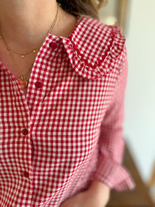 Chemisier  Achille • Rouge