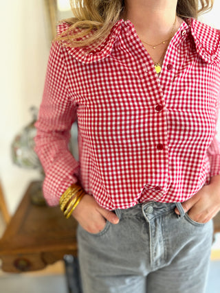 Chemisier  Achille • Rouge