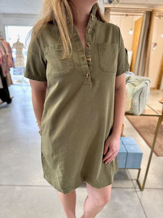 Robe Jeanne • Kaki