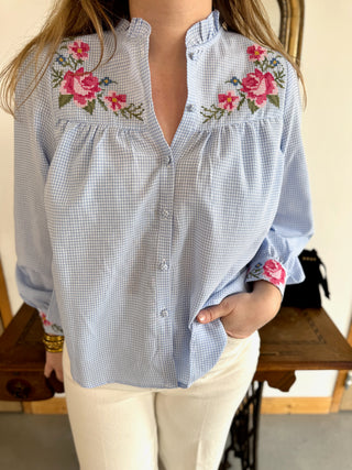 Chemisier Adrien • Bleu