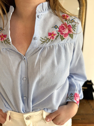 Chemisier Adrien • Bleu