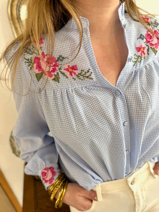 Chemisier Adrien • Bleu