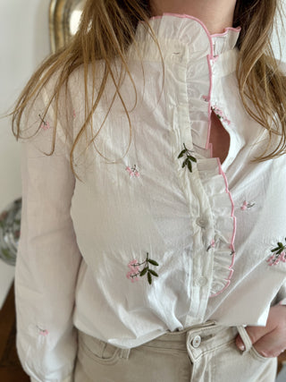 Chemisier Valentin • Rose