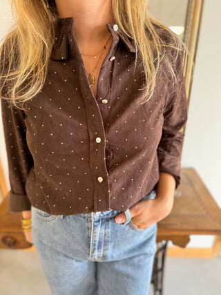 Chemisier  Maxence • Marron