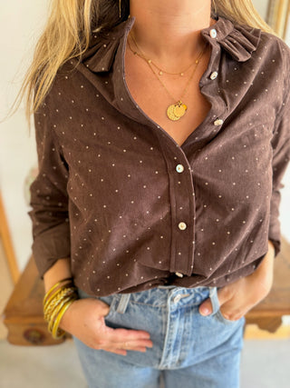 Chemisier  Maxence • Marron