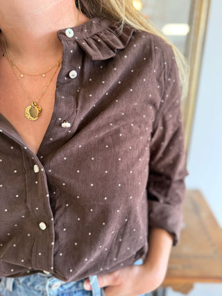 Chemisier  Maxence • Marron