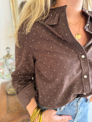 Chemisier  Maxence • Marron