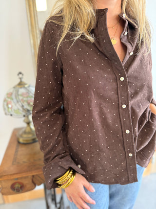 Chemisier  Maxence • Marron