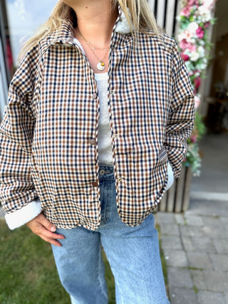 Manteau réversible Auguste