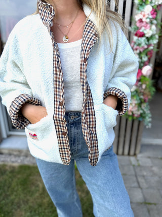 Manteau réversible Auguste