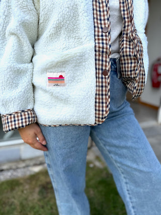 Manteau réversible Auguste