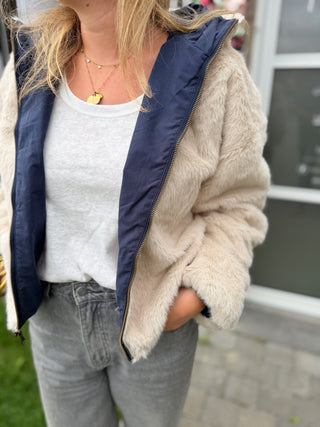 Veste Réversible Cosmos • Marine