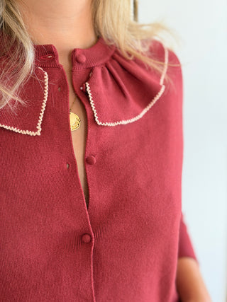 Gilet Léon • Brique