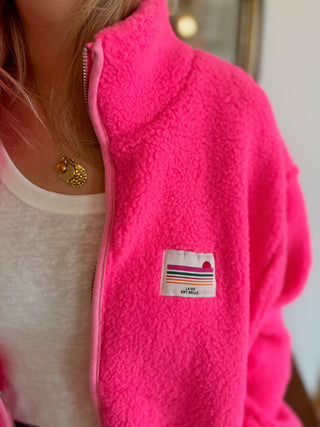 Justine Sherpa-Jacke • Rosa