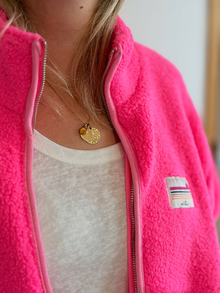Justine Sherpa-Jacke • Rosa