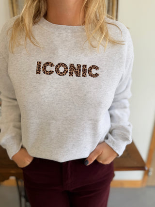 Iconic Sweatshirt • Leopard