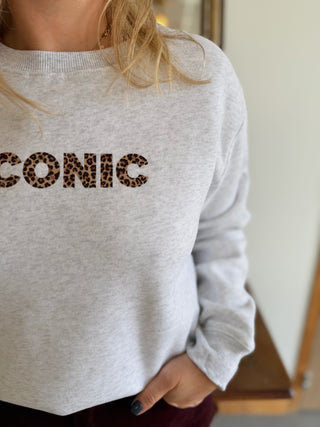 Iconic Sweatshirt • Leopard