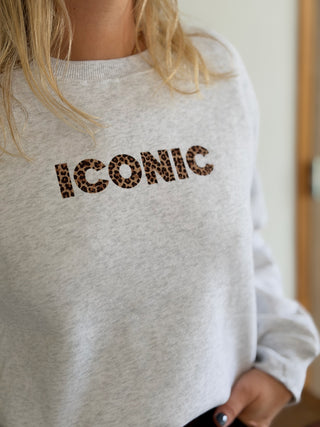 Iconic Sweatshirt • Leopard