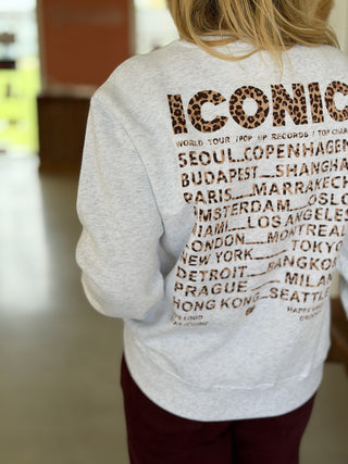 Iconic Sweatshirt • Leopard