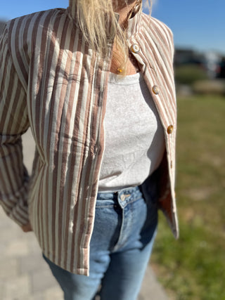 Veste Léonie • Taupe