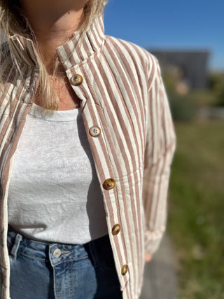 Veste Léonie • Taupe