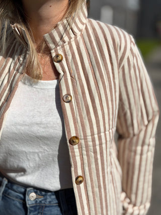 Veste Léonie • Taupe