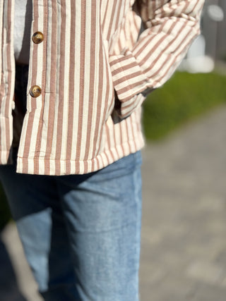 Veste Léonie • Taupe