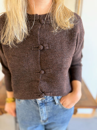 Gilet Antoine • Chocolat