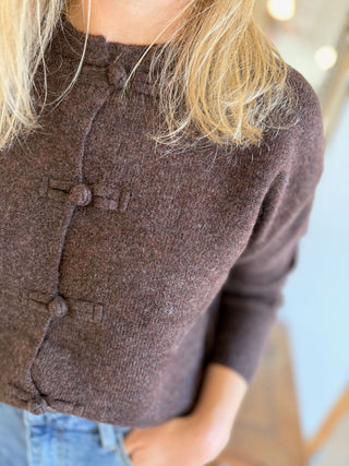 Gilet Antoine • Chocolat