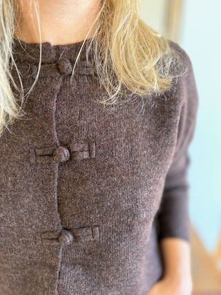 Gilet Antoine • Chocolat