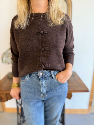 Gilet Antoine • Chocolat