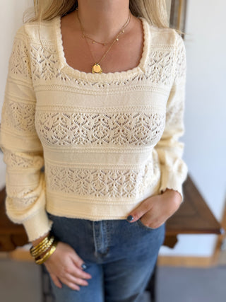 Pull Jeanne • Ecru