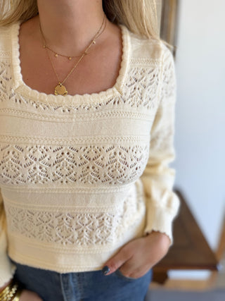 Pull Jeanne • Ecru