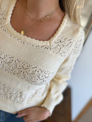 Pull Jeanne • Ecru