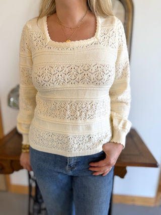Pull Jeanne • Ecru
