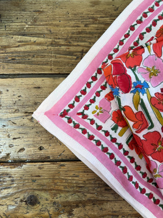 Foulard Léa • Rose