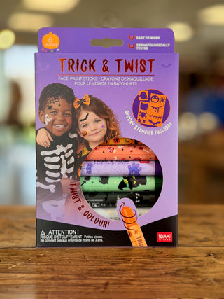 Set de 6 Crayons de Maquillage pour le Visage en Bâtonnets • Trick & Twist • Legami