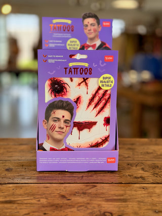 Tatouages Éphémères Visage et Corps • Legami