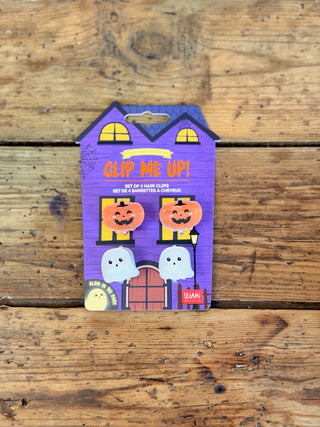 Set de 4 Mini Barrettes à Cheveux d'Halloween • Clip Me Up! • Legami