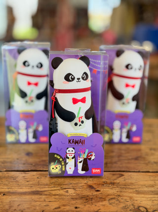 Trousse 2 en 1 en Silicone Panda « Bam-Boo » • Kawaii • Legami
