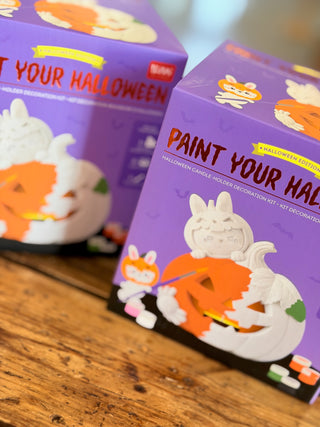 Kit Décoration Bougeoir d'Halloween • Paint Your Halloween • Legami
