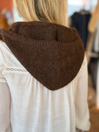 Foulard Capuche • Marron