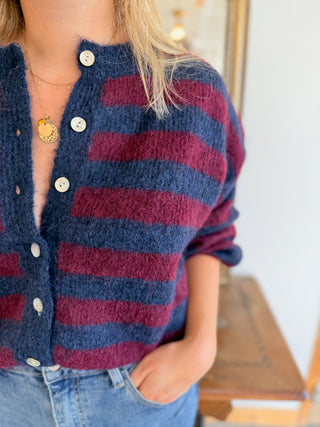 Gilet Pauline • Marine