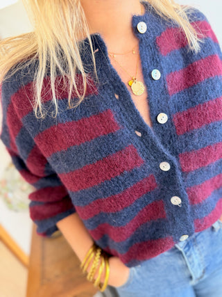 Gilet Pauline • Marine