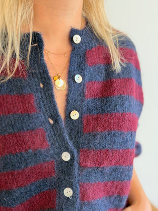 Gilet Pauline • Marine