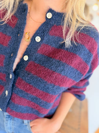 Gilet Pauline • Marine