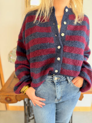 Gilet Pauline • Marine