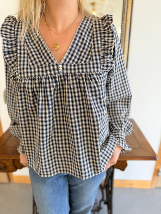 Blouse Marion • Marine
