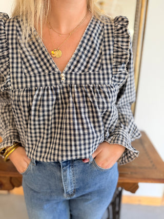 Blouse Marion • Marine