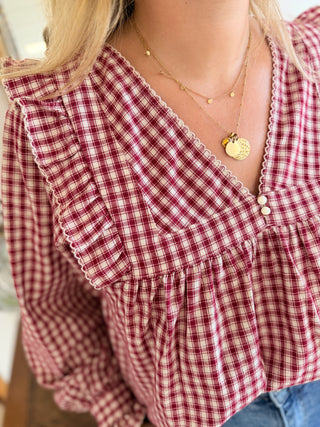 Blouse Marion • Bordeaux